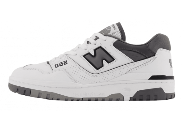 New Balance 550 белые с серым 