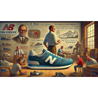 Кроссовки New Balance 327 оранжевые