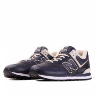 New Balance кроссовки зимние 574 синие