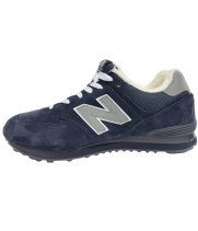 Кроссовки New Balance 574 Classic мужские замшевые синие