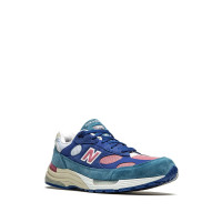 Кроссовки New Balance 992 сине-розовые