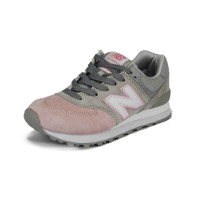 Кроссовки New Balance 574 пудра с серым 