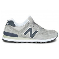 Кроссовки New Balance 574 серые с синим