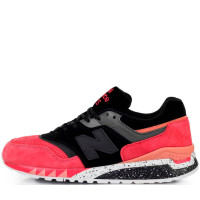 New Balance кроссовки 997 красно-черные