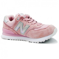 Кроссовки женские New Balance 574 Shattered Pearl розовые