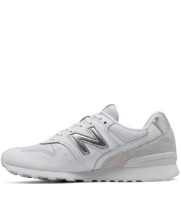 Кроссовки New Balance 996 кожаные серо-белые