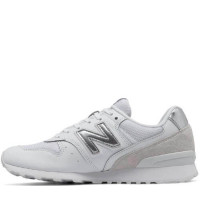 Кроссовки New Balance 996 кожаные серо-белые