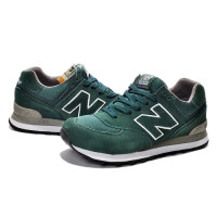 Кроссовки New Balance (Нью Баланс) 574 зеленые