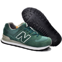 Кроссовки New Balance (Нью Баланс) 574 зеленые