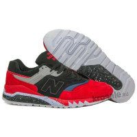 New Balance кроссовки 997 красно-черные