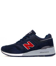 Кроссовки New Balance 997 Giants синие с красным