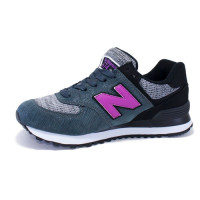 Кроссовки женские New Balance 574 Sharp Grey (Lilac)