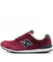 Кроссовки New Balance 996 без сетки Burgundy