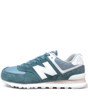 Мужские кроссовки New Balance 574 Azure белые