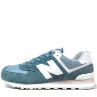 Мужские кроссовки New Balance 574 Azure белые