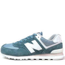 Мужские кроссовки New Balance 574 Azure белые