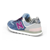 New Balance женские кроссовки 574 сине-голубые