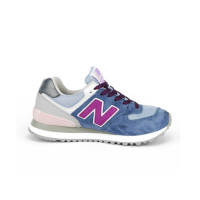 New Balance женские кроссовки 574 сине-голубые