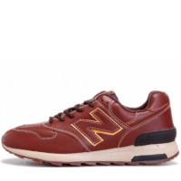 Кроссовки New Balance 1400 кожаные бордовые