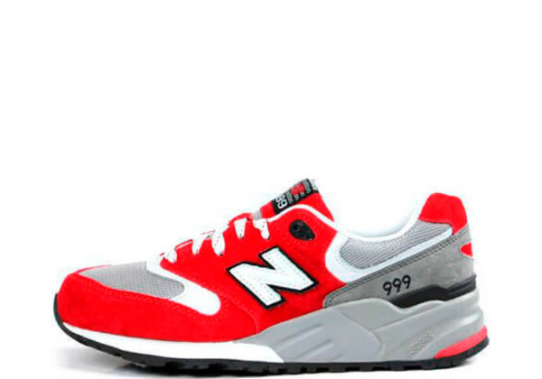 Кроссовки New Balance 999 красно-серые