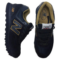 Кроссовки мужские New Balance 574 Dark Blue (Brown)