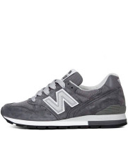 Кроссовки New Balance 996 темно-серые с белым 