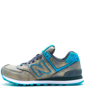 Кроссовки мужские New Balance 574 Grey (Blue)