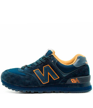 Кроссовки мужские New Balance 574 Dark Blue (Brown)