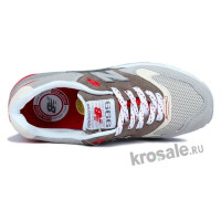 Кроссовки New Balance 999 белый с красно-серым