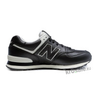 Кроссовки New Balance ml574 кожаные черные