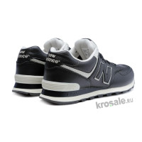 Кроссовки New Balance ml574 кожаные черные