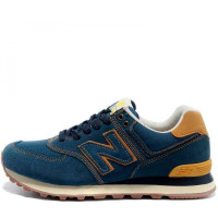 Кроссовки New Balance 574 Suede Pack темно-синие