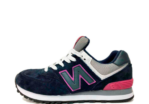 Кроссовки мужские New Balance 574 Dark Blue (Purple)