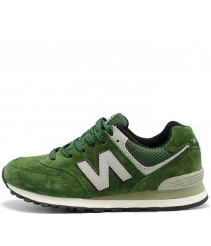 Кроссовки мужские New Balance 574 Green (Grey)