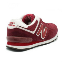 Кроссовки женские New Balance 574 Dark Red