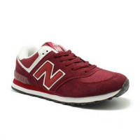 Кроссовки женские New Balance 574 Dark Red