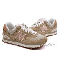 New Balance женские кроссовки 574 персиковые