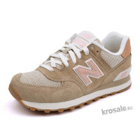 New Balance женские кроссовки 574 персиковые