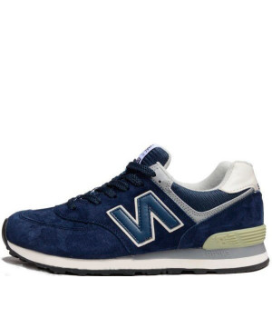 Кроссовки New Balance 574 без сетки Blue