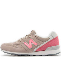 Кроссовки New Balance женские 996 серо-розовые