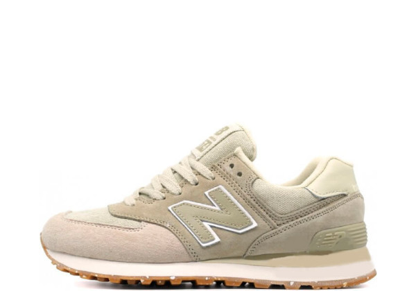 Кроссовки New Balance 574 женские бежевые