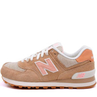 New Balance женские кроссовки 574 персиковые