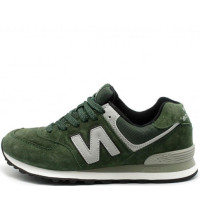 Кроссовки New Balance 574 женские без сетки Green