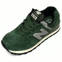 Кроссовки New Balance 574 женские без сетки Green