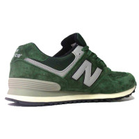 Кроссовки New Balance 574 женские без сетки Green