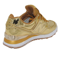 Кроссовки женские New Balance 574 Gold Lacquer