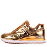 Кроссовки женские New Balance 574 Gold Lacquer