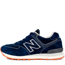 New Balance мужские кроссовки 574 (Denim) синие