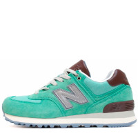 Кроссовки женские New Balance 574 Premium зеленые