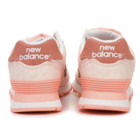 New Balance женские кроссовки 574 оранжевые